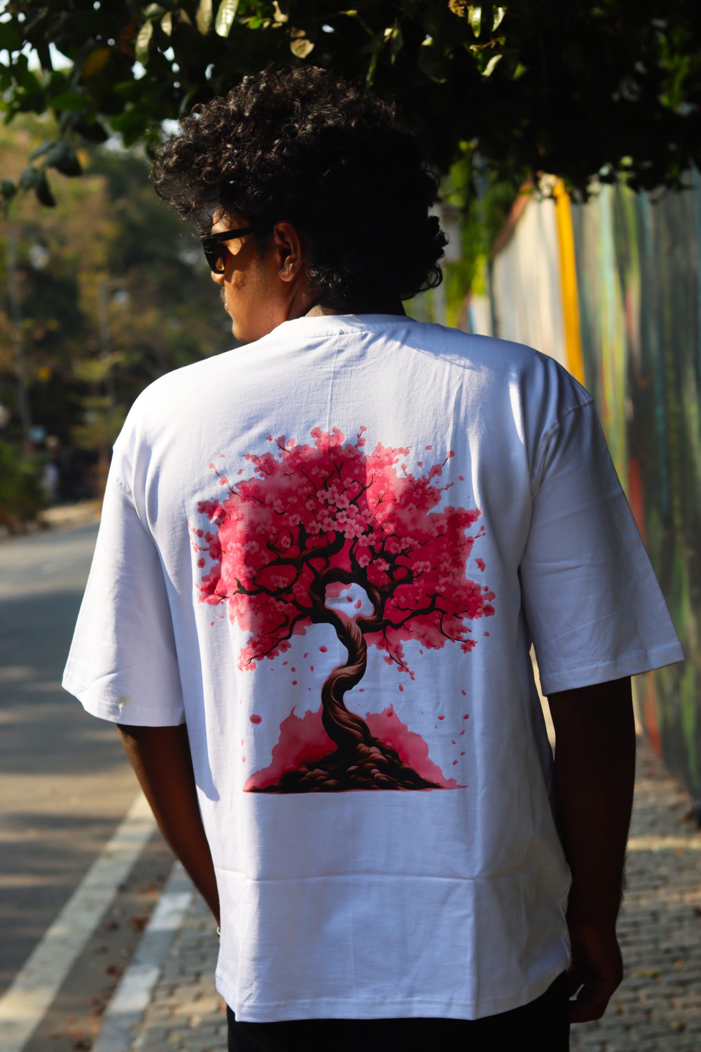 Sakura Cherry Blossom Oversized T-Shirt